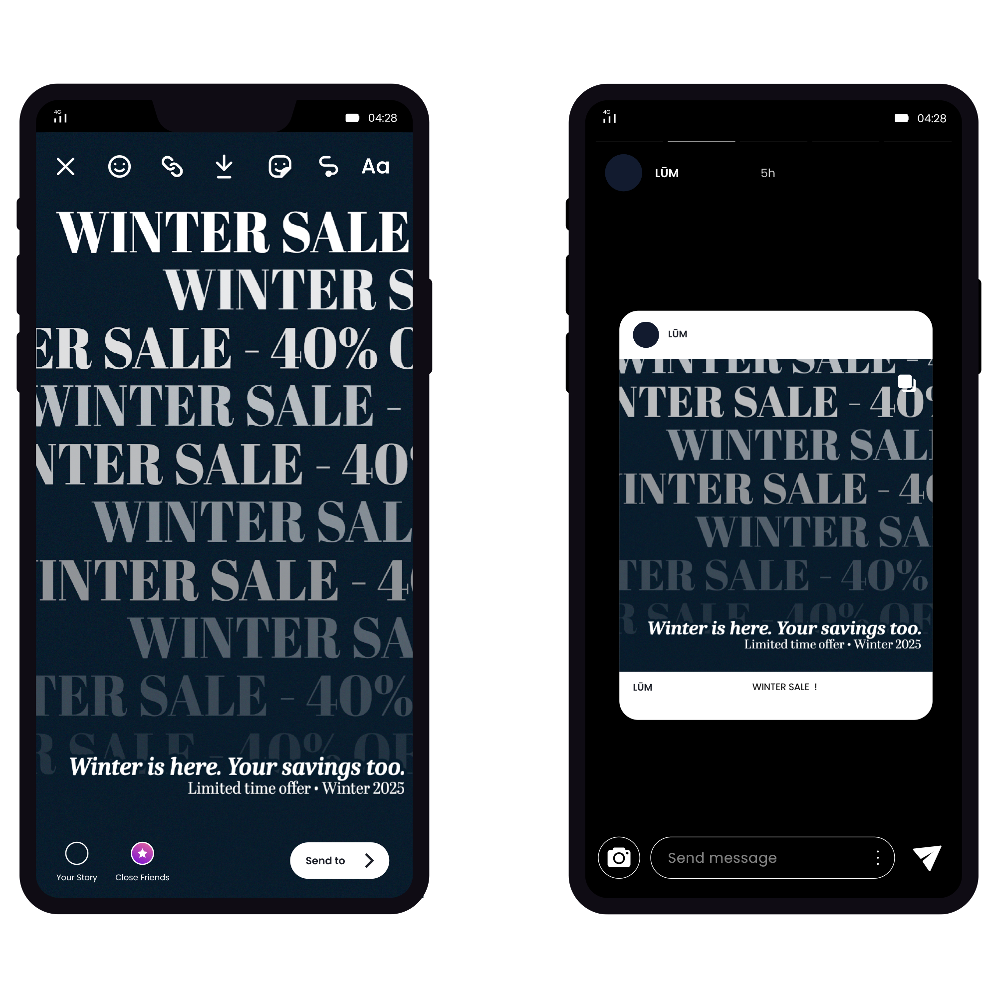 Mise en avant Instagram